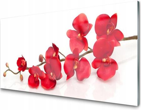 Obraz na Szkle Szklany Kwiaty Roślina 120x60