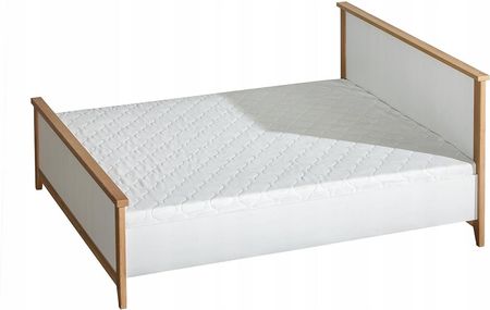 Łóżko skandynawskie 160x200 dwuosobowe białe