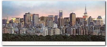 New York Skyline plakat obraz 50x23cm