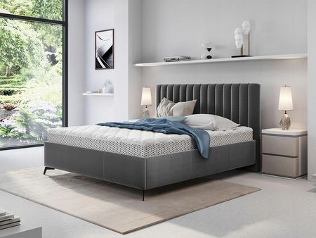 Łóżko tapicerowane do sypialni Morris 140x200