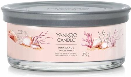 Świeca Yankee Candle Tumbler -340g Pink Sands Soja