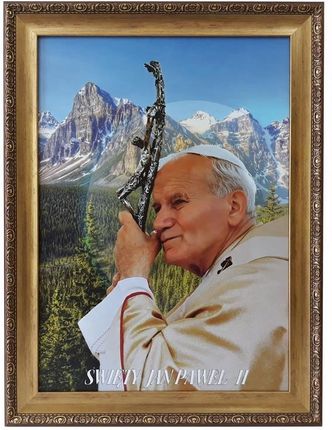 Obraz W Ramie 62x82 Świętego Papieża Jana Pawła II