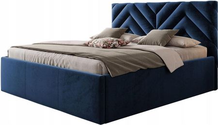 Łóżko tapicerowane do sypialni Azzuro 140x200 cm