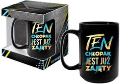 Bgtech Kubek Boss Czarny 450Ml Ten Chłopak Jest Już Zajęty