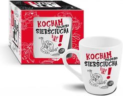 Creative Factory Kubek Baryłka 300Ml Kocham Mojego Sierściucha I Like It