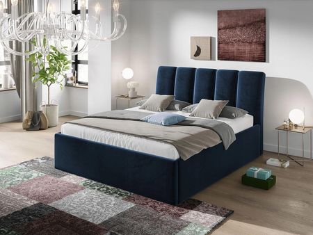 Łóżko tapicerowane do sypialni Sensi 160x200 cm