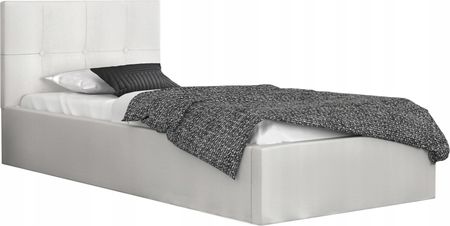 Łóżko tapicerowane Rino 120x200 kolor biały