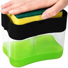 Zdjęcie DOZOWNIK NA PŁYN DO NACZYŃ POJEMNIK NA GĄBKI - Milanówek