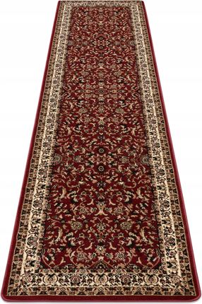 Dywan Chodnik Royal 80x200 Łączka bordo #GR3930