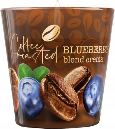 Świeca zapachowa w szkle Coffe Roasted Blueberry B