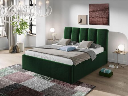 Łóżko tapicerowane z pojemnikiem Sensi 160x200 cm