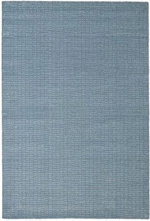 Ikea dywan chodnik włosie niebieski 60x90cm Langst