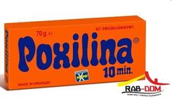 Zdjęcie Poxylina Poxilina Klej Kit Uszczelniający Do Rur 70g 2576 - Czchów