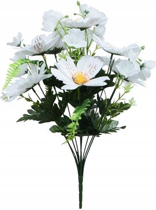 Bukiet białych kwiatów do wazonu kompozycja
