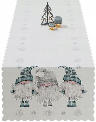 Bieżnik/nakładka świąteczna Gnom 38x140 cm