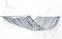 Zdjęcie Hamak Z Frędzlami 2 Osobowy 200X150cm Miami Natura Szary - Sułkowice