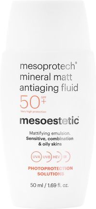 Mesoestetic Mesoprotech Mineral Matt Antiaging Fluid Spf 50+ 50ml