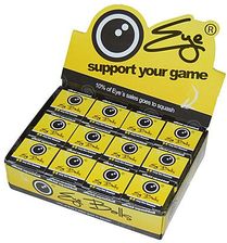 Eye Double Yellow Dot - Piłki do squasha