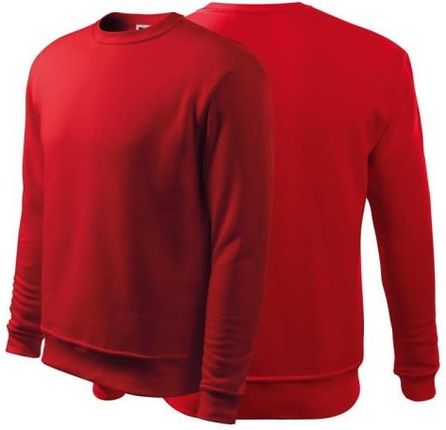 Bluza czerwona męska/dziecięca z logo na sercu nadrukiem logo firmy 300g 406 kolor 07 bluza podstawowa