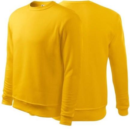 Bluza żółta męska/dziecięca z logo na sercu, nadrukiem logo firmy 300g 406 kolor 04 bluza podstawowa