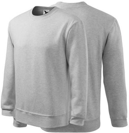 Bluza jasnoszary melanż męska/dziecięca z logo na sercu nadrukiem logo firmy 300g 406 kolor 03 bluza podstawowa