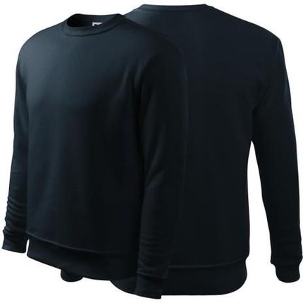 Bluza granatowa męska/dziecięca z logo na sercu i plecach z nadrukiem logo firmy 300g 406 kolor 02 bluza podstawowa