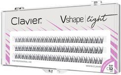 Zdjęcie Clavier Kępki Rzęs V Shape Light 12Mm - Bojanowo