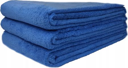 Ręcznik 100X180Cm Do Sauny Spa Masażu Niebieski