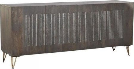Dkd Home Decor Kredens Metal Brązowy Drewno Mango 177X45 77 Cm