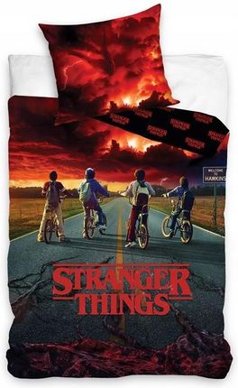 Pościel Bawełniana Stranger Things 140X200 Netflix