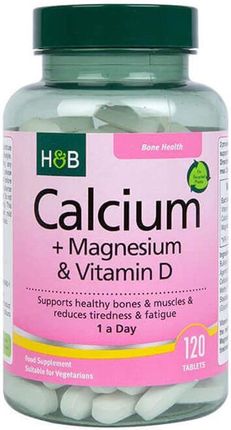 Holland Barrett Calcium+Magnesium & Vit.D 120Tabl
