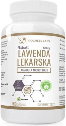 Progress Labs Lawenda Lekarska 420Mg 90 Kaps