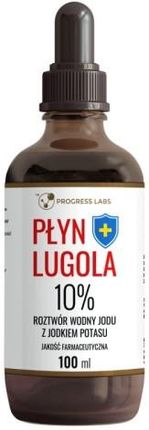 Progress Labs Płyn Lugola 10% Jodek Potasu 100ml