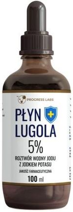 Progress Labs Płyn Lugola 5 % 100ml