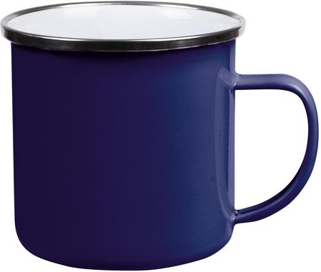 Upominkarnia Emaliowany Kubek Vintage Cup Niebieski