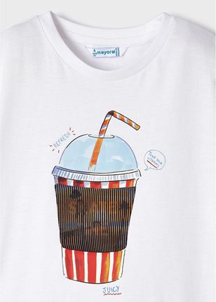 Mayoral T-Shirt 3014 Biały - zdjęcie 3
