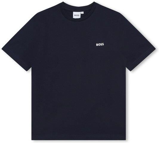 Boss Polo korte mouw Blauw polo km kopen | Hans voortman