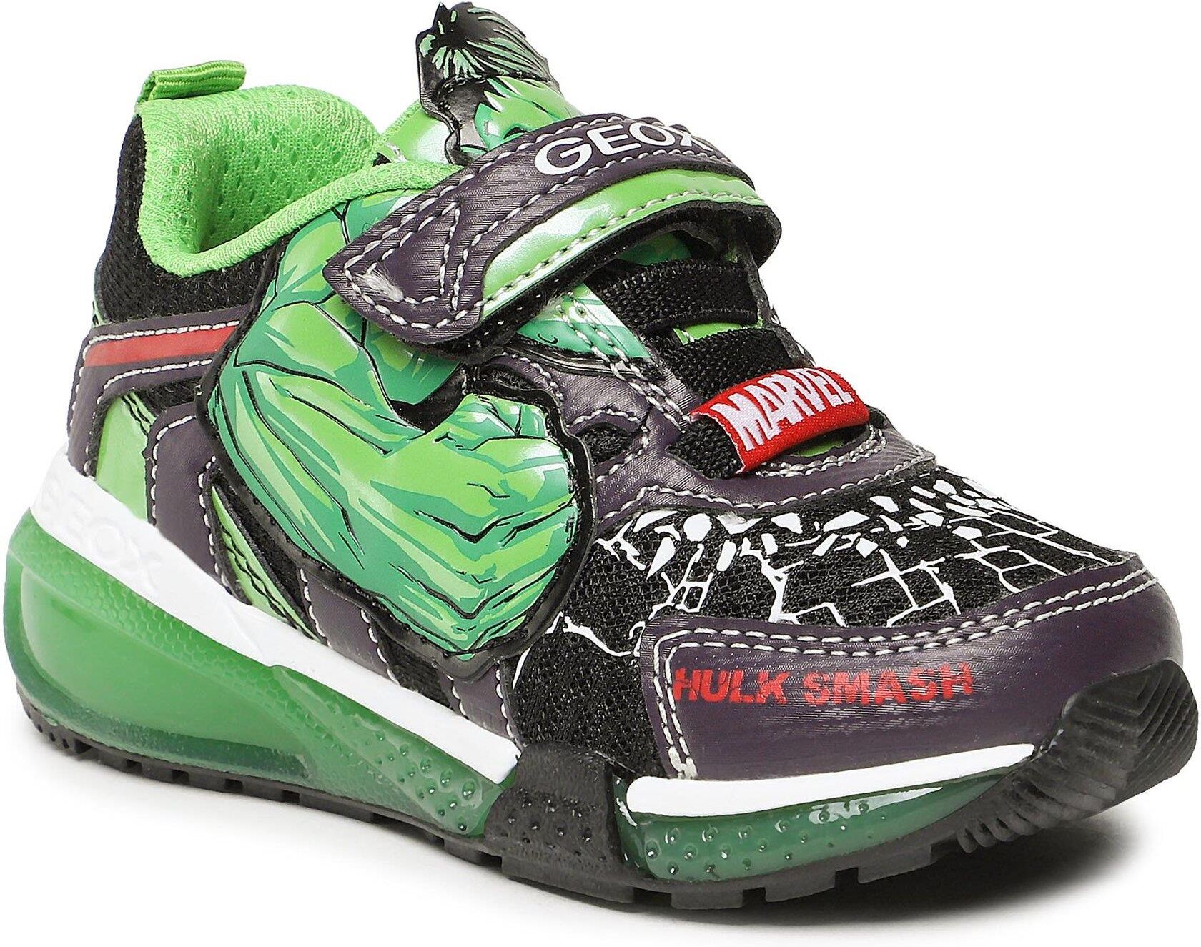 Baskets Garçon - GEOX J BAYONYC BOY A - Lacets - Synthétique