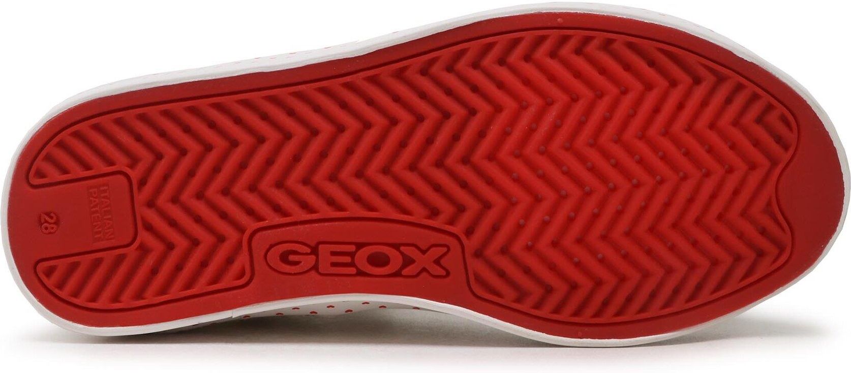 Geox Jr Ciak Girl I, Sneakers Bambine e ragazze, Bianco/Rosa (White/Pink), 35 EU