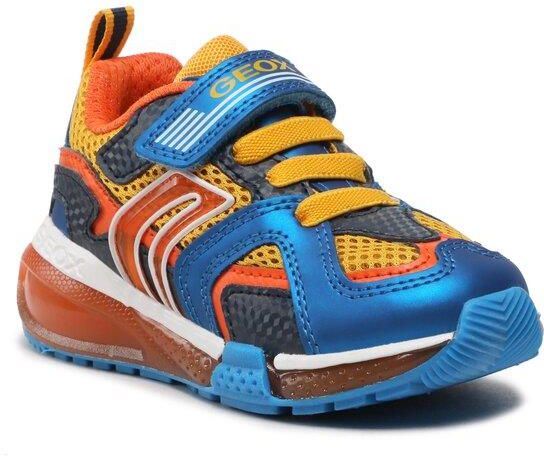 Geox J Bayonyc Boy Sneakers voor jongens, rood (Royal Red), 33 EU