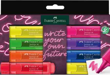 Faber Castell Zakreślacz Super Neon 1546 8 Kolorów