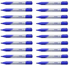 Zdjęcie Rystor Marker Permanentny Okrągła Końcówka Rmp Niebieski X20 - Wasilków