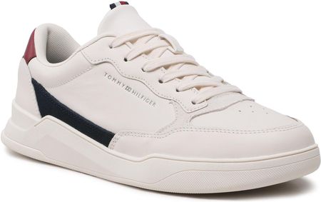 Tommy Hilfiger Sneakersy Elevated Cupsole Leather FM0FM04490 Biały