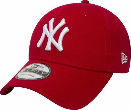 New York Yankees Czapka z daszkiem 9Forty MLB League Basic Scarlet/White UNI