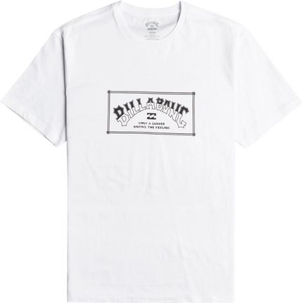 Męska Koszulka z krótkim rękawem Billabong Arch Tees C1Ss64Bip2-0010 – Biały