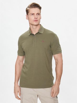 Napapijri Polo Eolanos 3 NP0A4GB3 Zielony Regular Fit