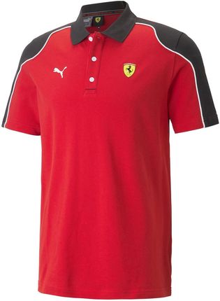 Męska Koszulka Puma Ferrari Race Polo 53816902 – Czerwony