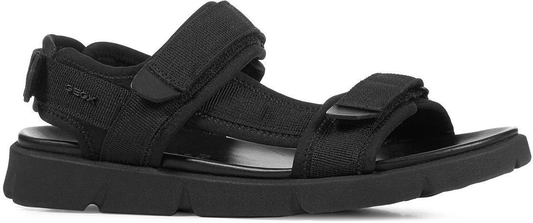 Geox U Xand 2s A Sandali Uomo Nero – 41 EU, Suola Traspirante E Vestibilità Comoda