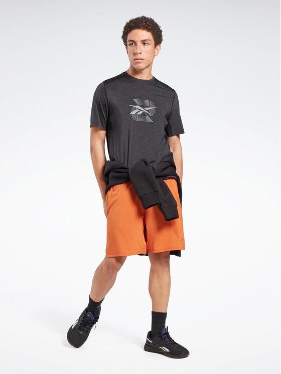Reebok T-Shirt Activchill Graphic Move HS5933 Czarny Active Fit - Ceny ...