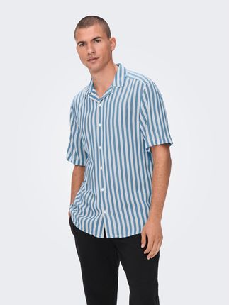 Only & Sons Koszula 22013267 Zielony Regular Fit